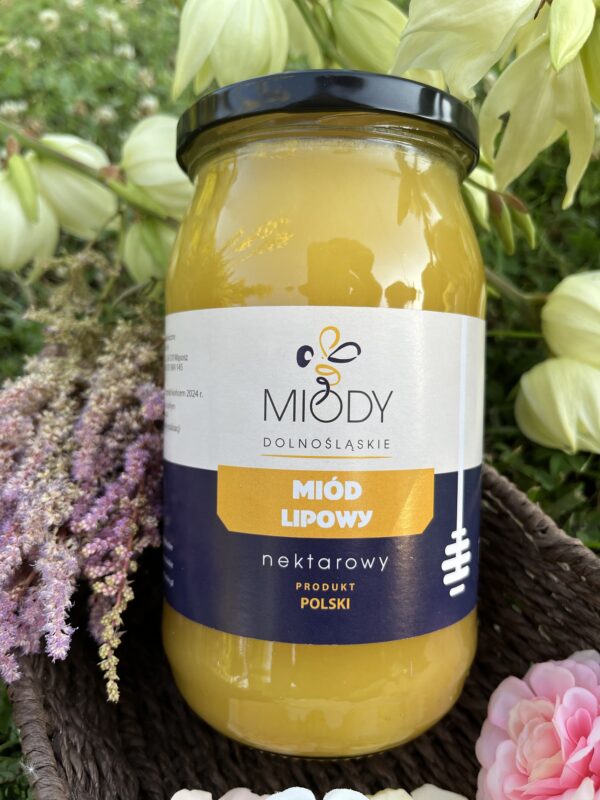 Miód lipowy 1,1 kg