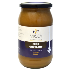 Miód Gryczany 1,1 kg - obrazek 3